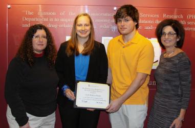 Sarah Dutcher with the Schwartz Family